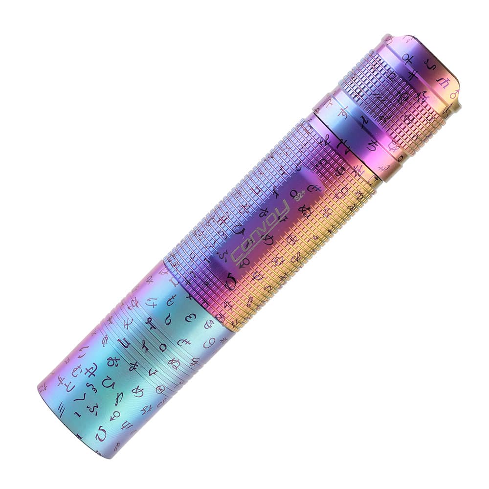 Convoy S2+ Titanium Colorful Texture