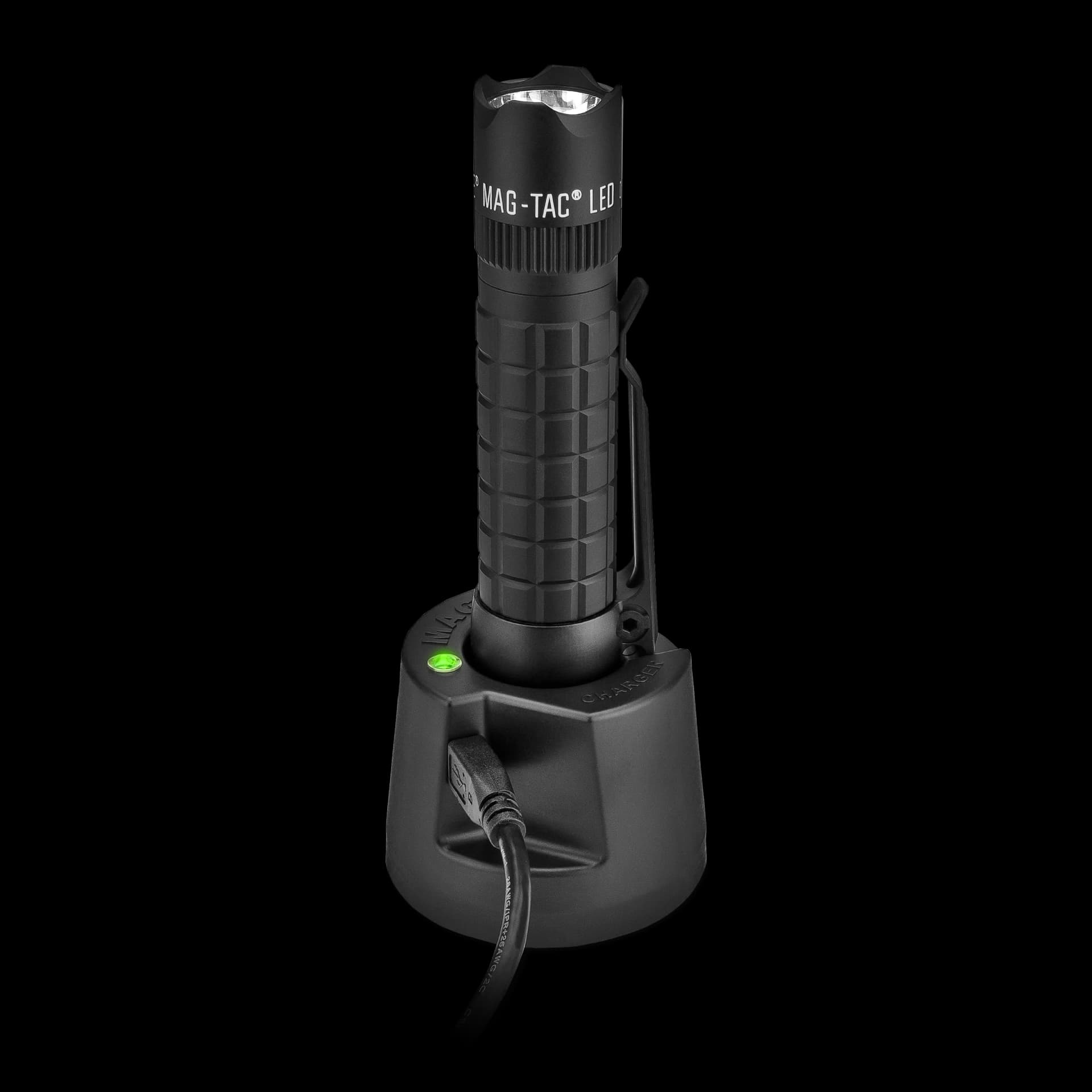 Maglite MAG-TAC - LED Rechargeable Crowned Bezel