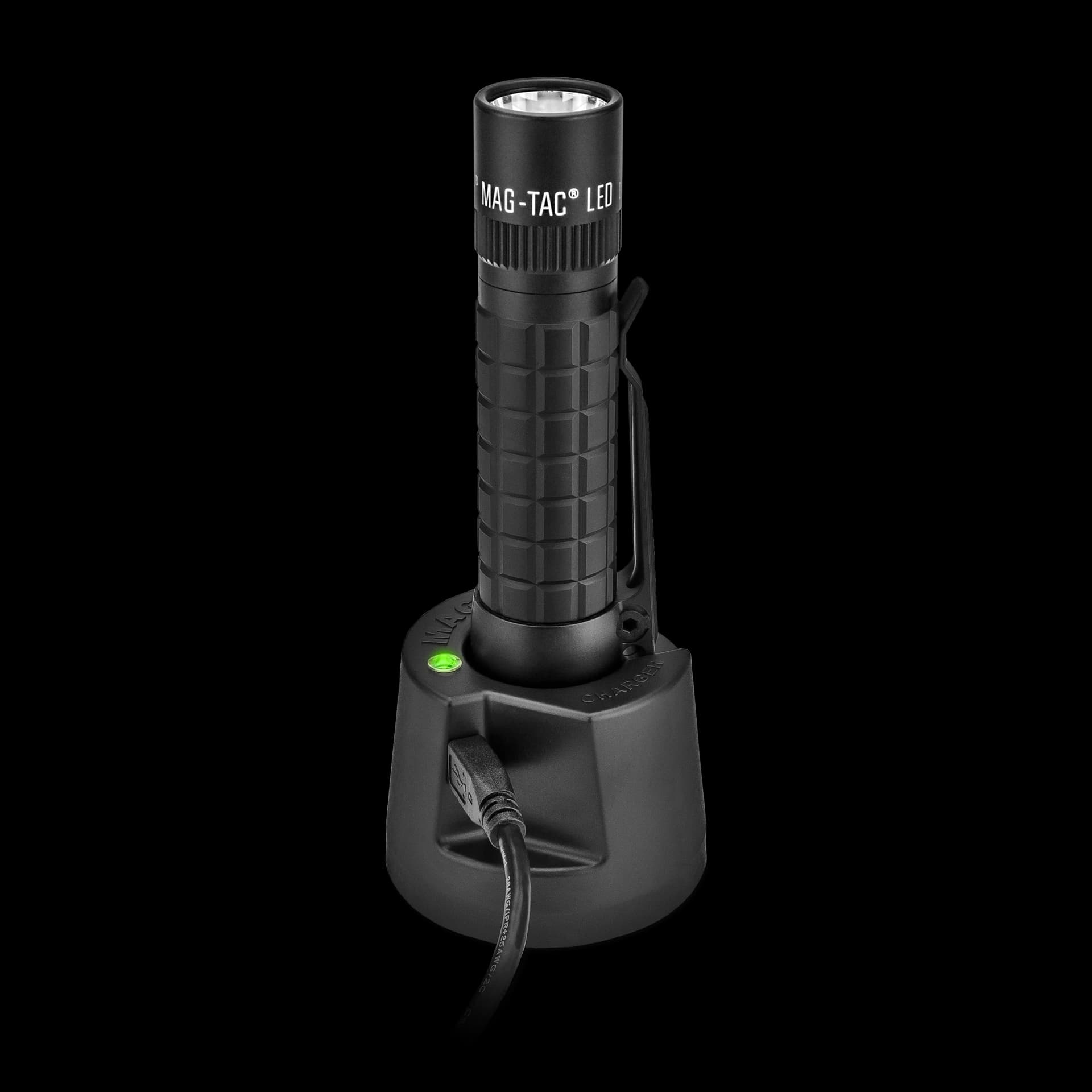 Maglite MAG-TAC - LED Rechargeable Plain Bezel