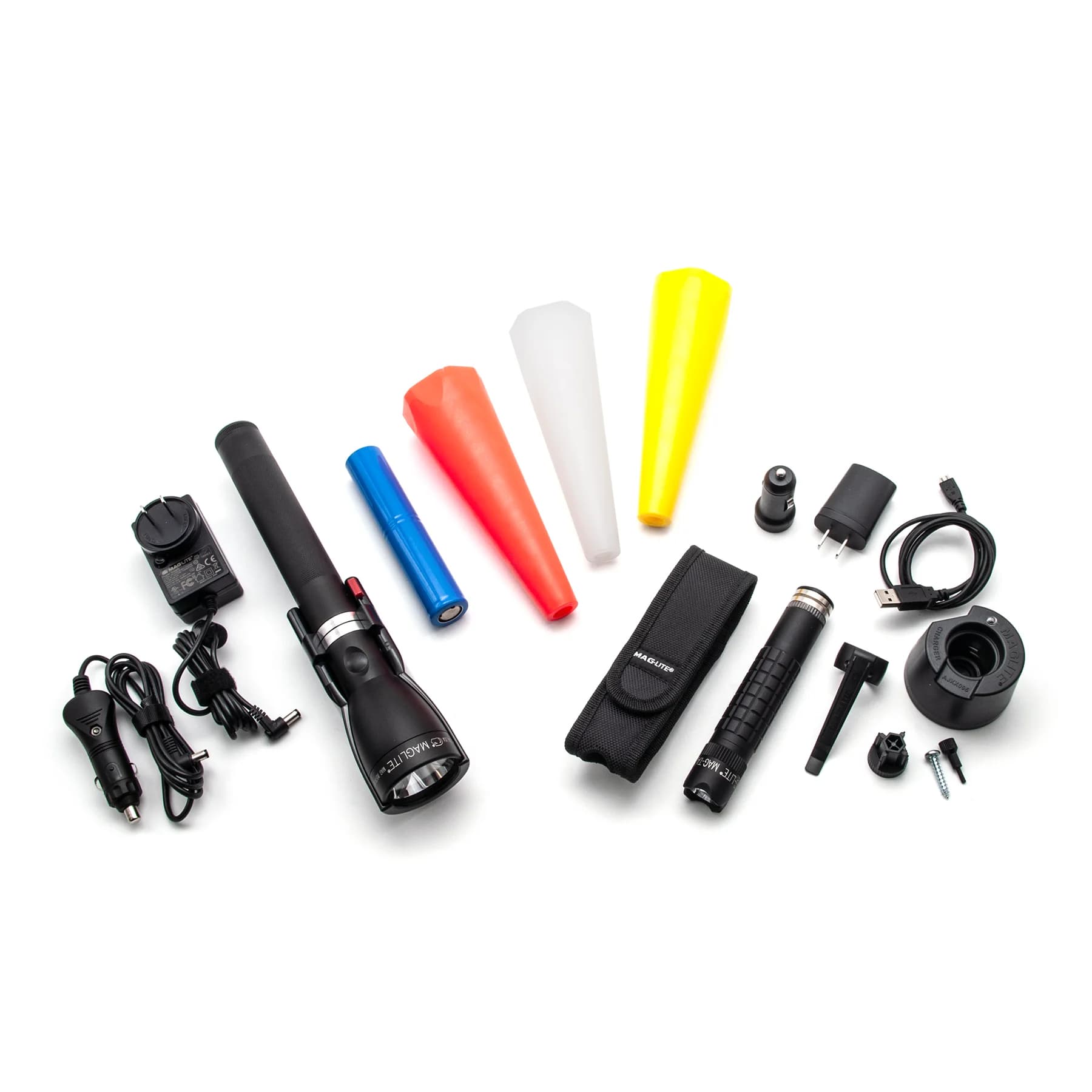 Maglite The Ultimate Rechargeable Bundle - ML150LRX and MAG-TAC Rechargeable Systems