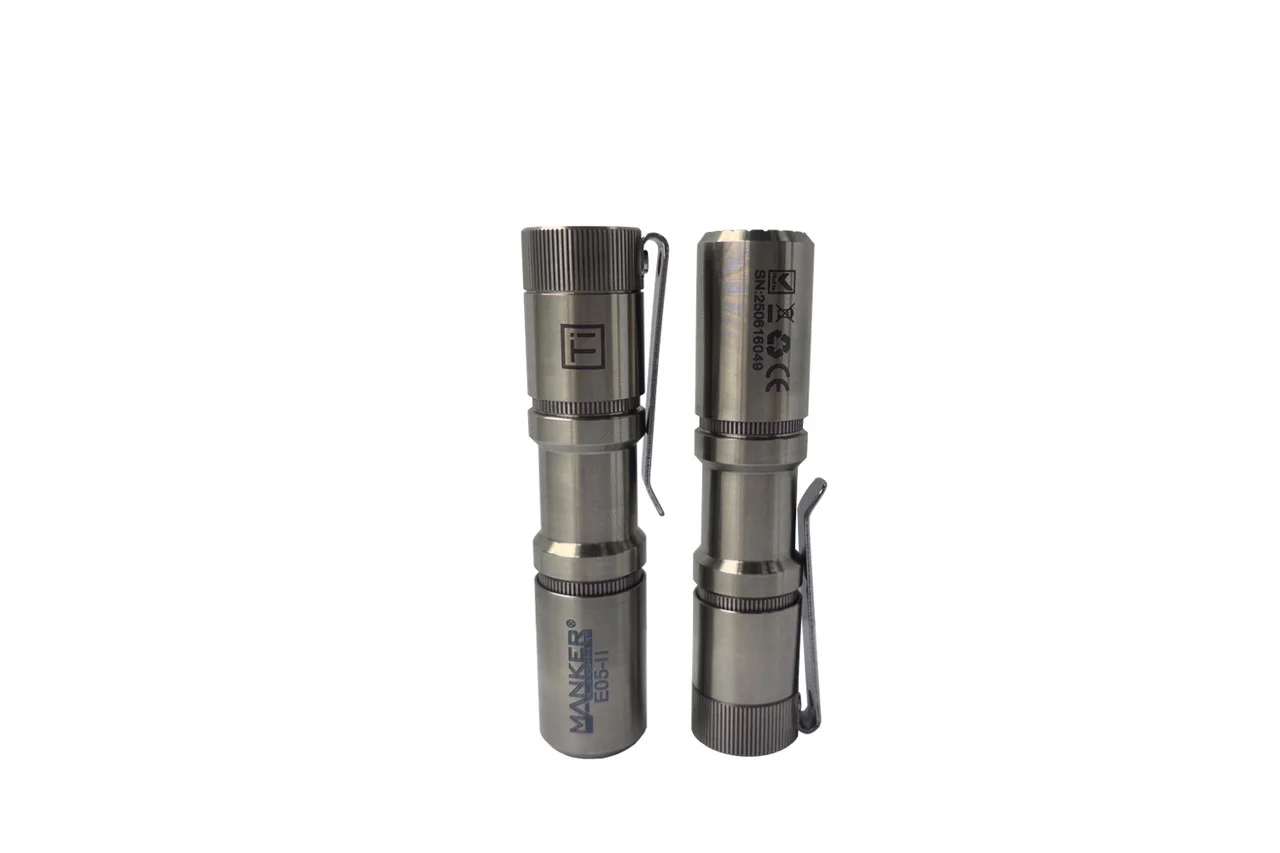 Manker E05 II Titanium Raw