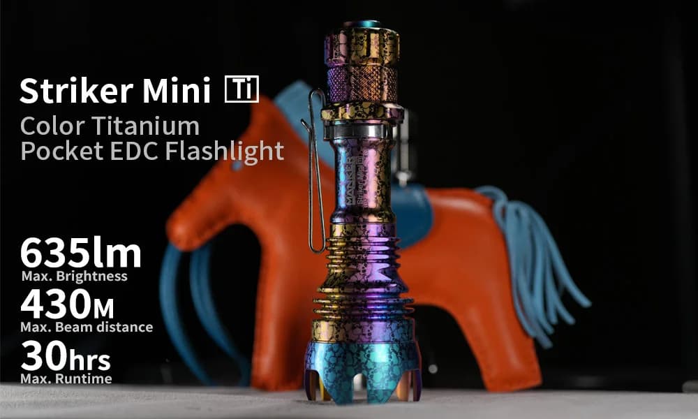 Manker Striker Mini Color Ti